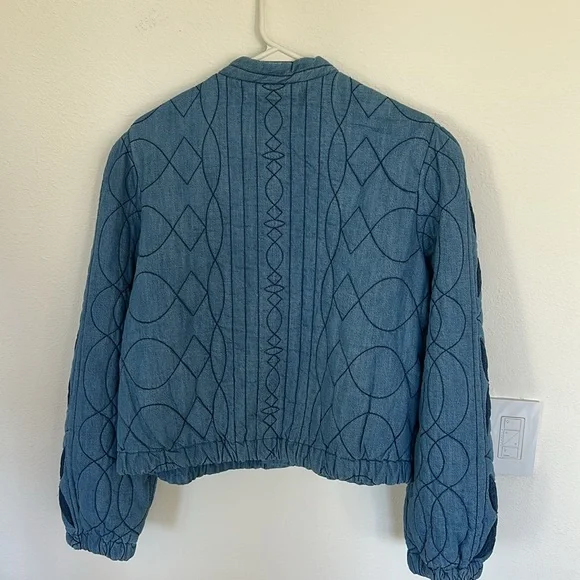 Free People Quinn Quilted Jacket nwt size medium - Picture 10 of 10